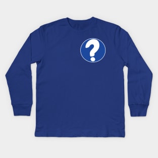 Mystery Team Question Mark Kids Long Sleeve T-Shirt